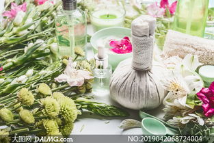 燭光搖曳與花香彌漫 探索SPA用品與苗木的高清視覺藝術